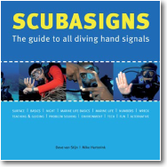 scubasigns cover guide to all diving hand signals. scubasigns cover guide to all diving hand signals.